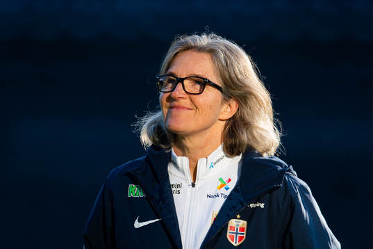 Hege Riise, head coach of Norway