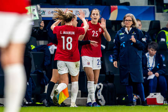 Emma Stølen Godø of Norway comes