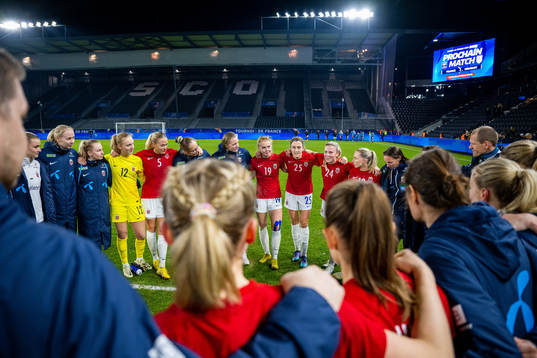 Sara Hørte, Emilie Marie Joramo, goalkeeper Sunniva