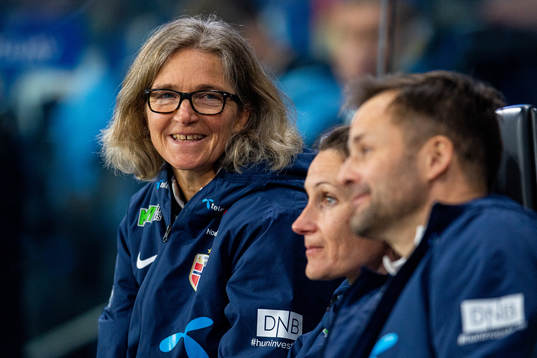 Hege Riise, head coach of Norway