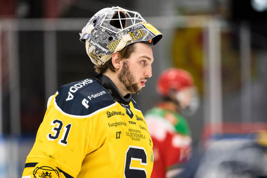 Södertäljes målvakt Nikita Tolopilo