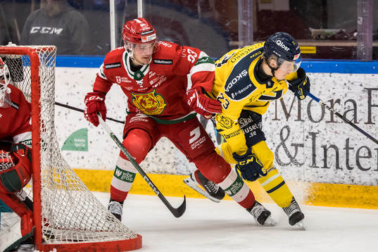 Moras Olle Strandell och Södertäljes Albert Sjöberg