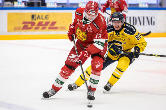 Moras Fabian Ilestedt och Södertäljes Georgs Golovkovs
