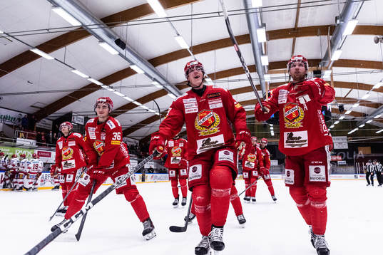Almtunas Olle Norberg,Hugo Blixt och Mattias Johansson