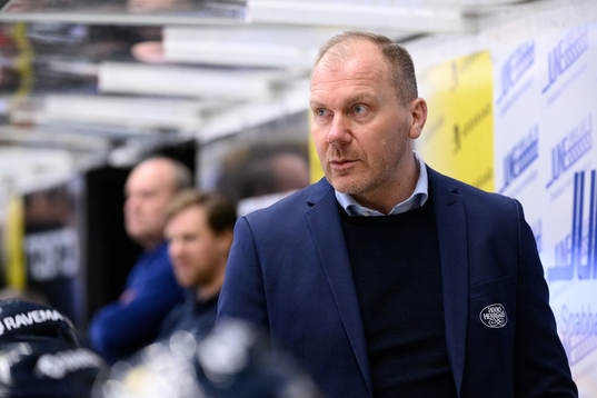 HV71s tränare Johan Lindholm
