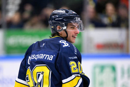 HV71s André Petersson jublar 3-1