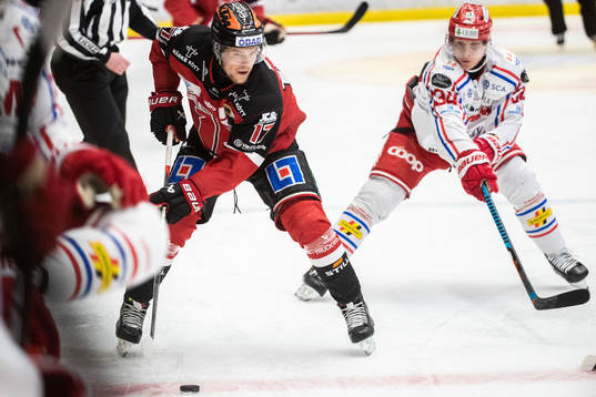 Örebros William Wikman och Timrås Olli Palola