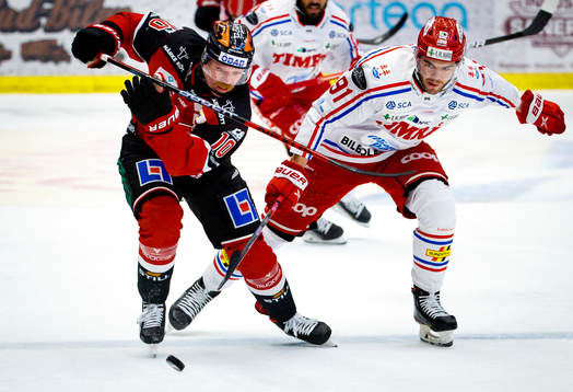 Örebros Rihards Marenis och Timrås Magnus Pääjärvi