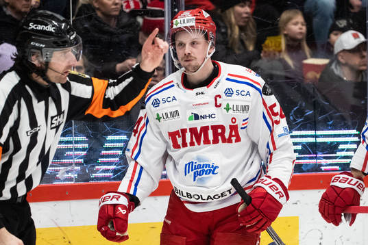 Timrås Jonathan Dahlén deppar