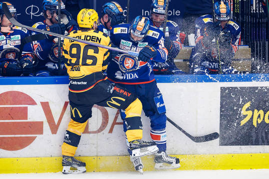 Skellefteås Rickard Hugg och Växjös Lukas Bengtsson