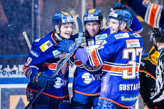 Växjös Victor Stjernborg, Robert Rosén och Glenn