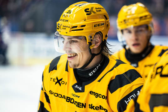 Skellefteås Jonathan Johnsson jublar