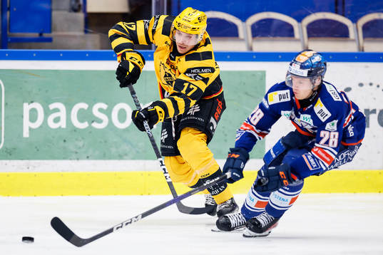 Skellefteås Pär Lindholm och Växjös Hugo Gustafsson