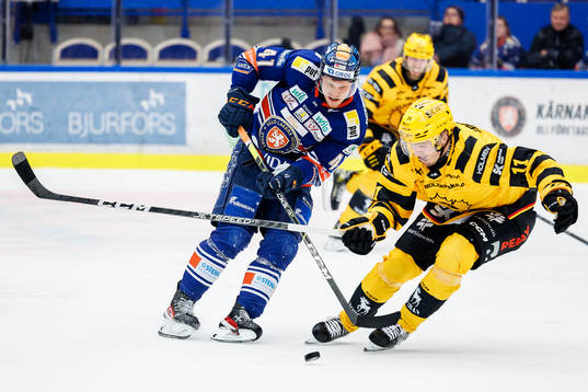 Växjös Ludvig Nilsson och Skellefteås Max Lindholm