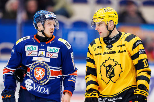 Växjös Kalle Kossila och Skellefteås Joakim Lindström