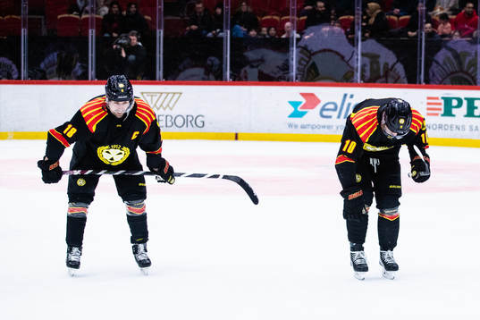Brynäs Anton Rödin och Johan Larsson deppar