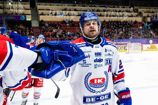 Oskarshamns Johannes Salmonsson jublar
