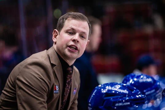 Oskarshamns tränare Martin Filander