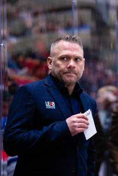 Oskarshamns assisterande tränare Mikael Holmqvist