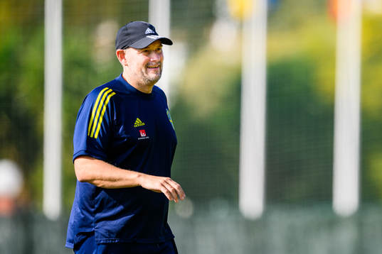 Head coach Martin Möller of Sweden