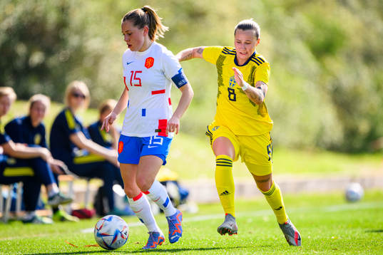Janou Levels of Netherlands and Marika Bergman Lundin of