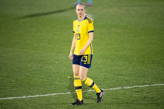 Amanda Ilestedt of Sweden
