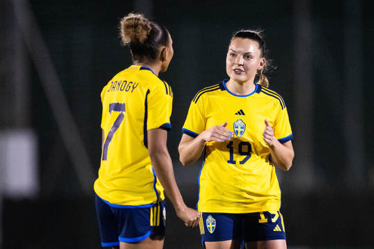 Johanna Rytting Kaneryd and Madelen Janogy of Sweden