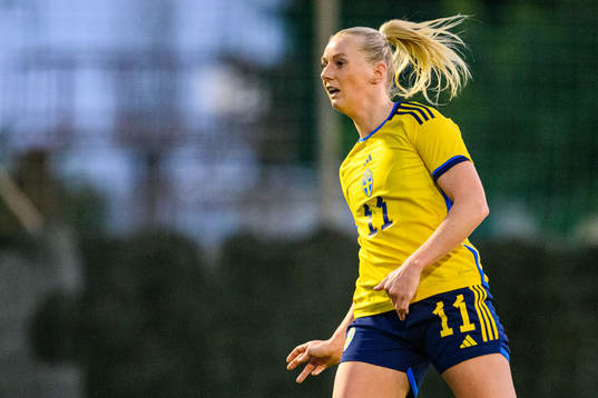 Stina Blackstenius of Sweden