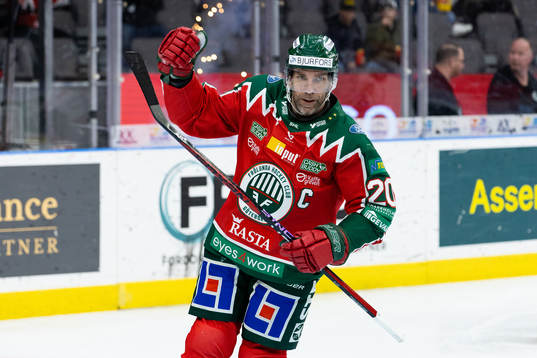 Frölundas Joel Lundqvist jublar