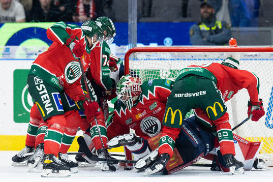 Frölundas målvakt Lars Johansson