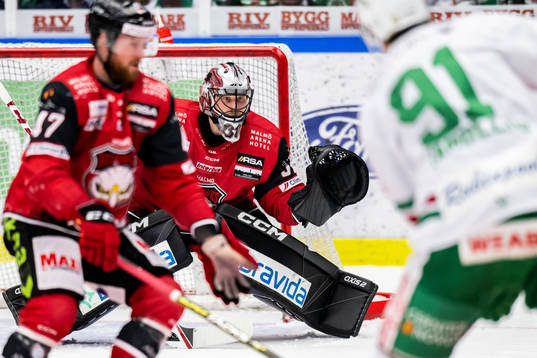 Malmö Redhawks målvakt Brandon Maxwell