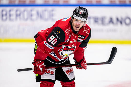 Malmö Redhawks Lance Bouma deppar