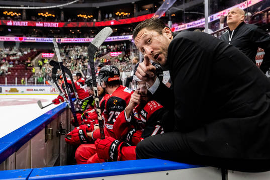 Malmö Redhawks tränare Tomas Kollar