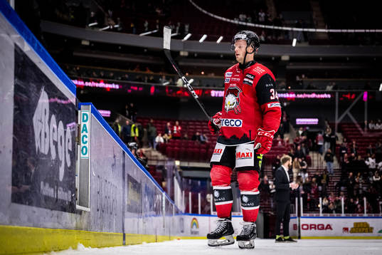 Malmö Redhawks Carl Söderberg deppar