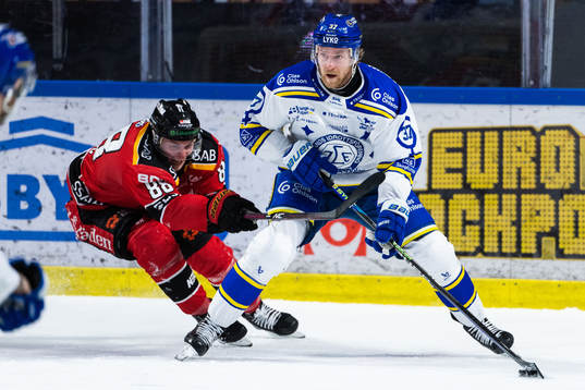 Luleås Joonas Rask och Leksands Anton Lindholm
