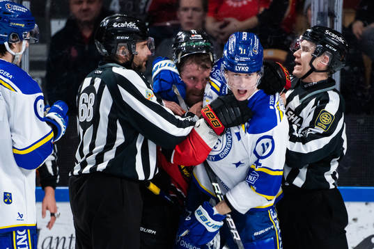 Luleås Leo Komarov och Leksands Martin Karlsson
