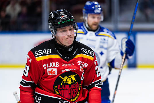 Luleås Erik Gustafsson deppar
