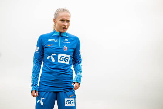 Thea Bjelde of the Norwegian women's national football team