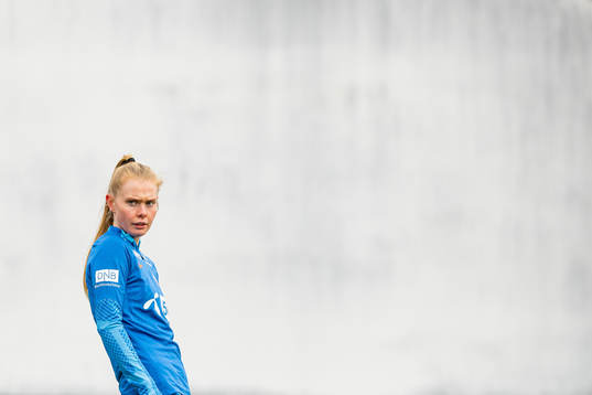 Malin Brenn of the Norwegian women's national football team