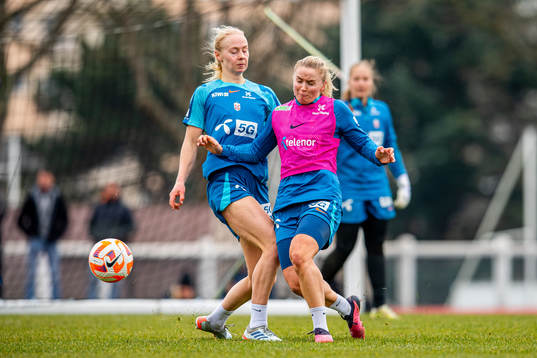 Sara Hørte and Anna Langås Jøsendal of the Norwegian