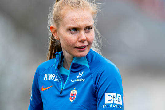 Malin Brenn of the Norwegian women's national football team
