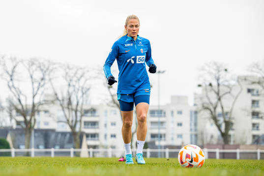 Guro Bergsvand of the Norwegian women's national football