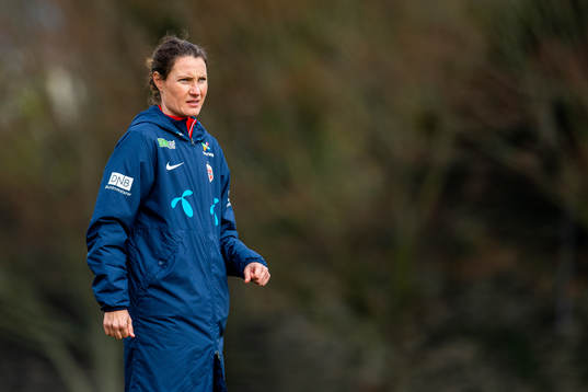 Ingvild Stensland, assistant coach of the Norwegian women's