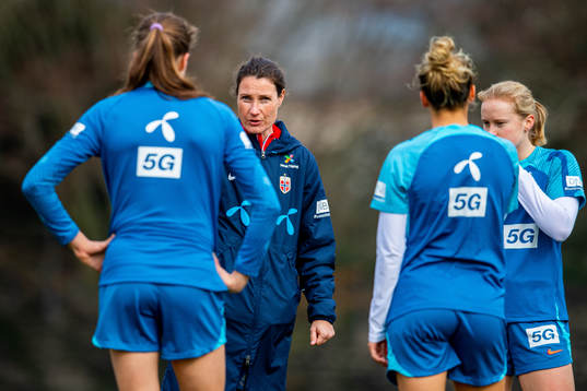 Ingvild Stensland, assistant coach of the Norwegian women's