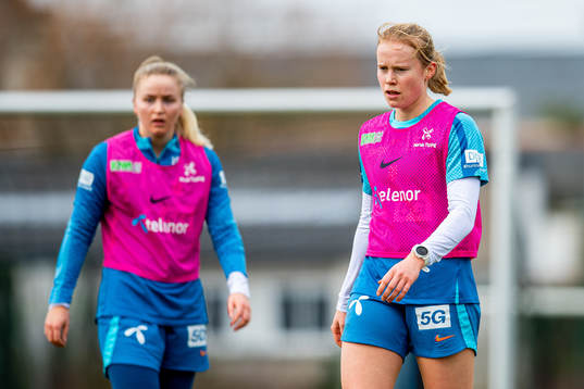 Julie Blakstad of the Norwegian women's national football