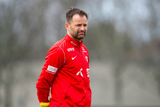 Jon Knudsen, goalkeeper coach of the Norwegian women's