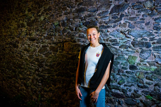 Frida Maanum of the Norwegian women's national football
