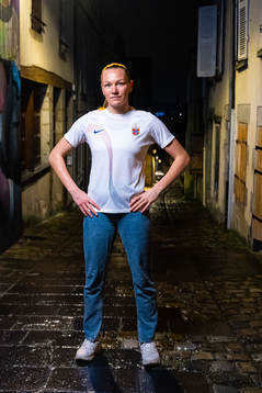 Frida Maanum of the Norwegian women's national football