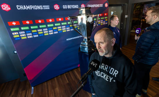 Headcoach Thomas Berglund of Luleå Hockey