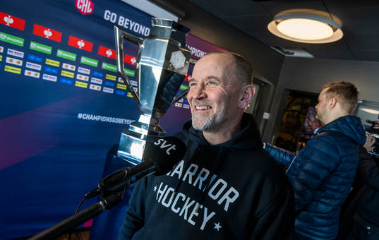 Headcoach Thomas Berglund of Luleå Hockey